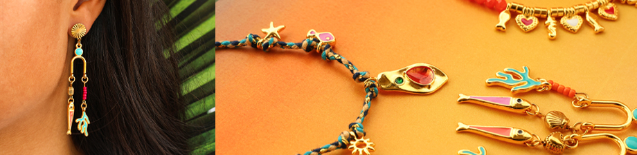 Nouveau ! Breloques en métal DQ avec émail Nouveau ! Breloques en métal DQ avec émail