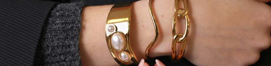 Nouvelle collection de bracelets en acier inoxydable Nouvelle collection de bracelets en acier inoxydable