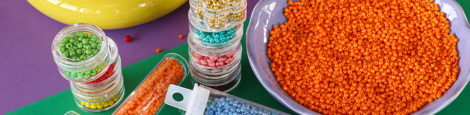 Nouvelle collection de perles de rocaille en verre