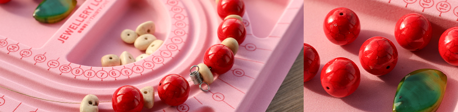 Magnifique collection de perles en céramique Magnifique collection de perles en céramique