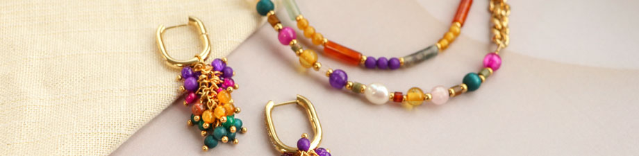 Perles Polaris rond 8mm