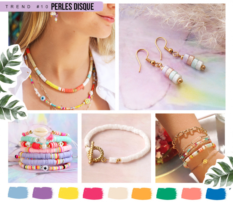  PERLES DISQUE